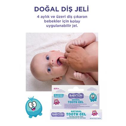 Babyton Bebekler İçin Doğal Diş Jeli