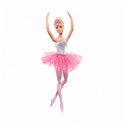 Hlc25 Barbie Işıltılı Balerin Bebek