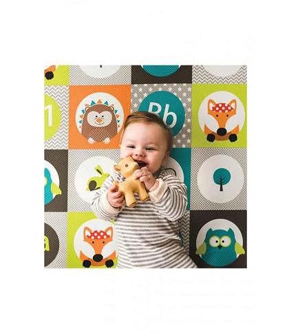 Bblüv Multi Oyun Halısı Hayvanlar Desenli 140X100 Cm Bebek Oyun Matı