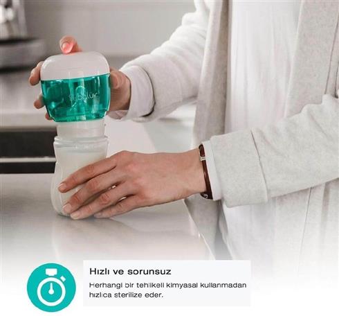 Bblüv Üvi 4İn1 UV Portatif Sterilizatör Beyaz - Çok Fonksiyonlu Sterilizasyon