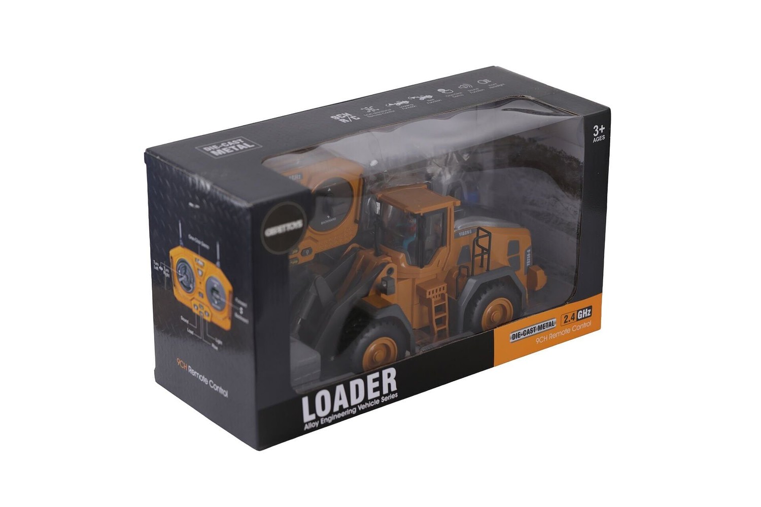 BC1055-Klasik Metal Ağızlı Buldozer