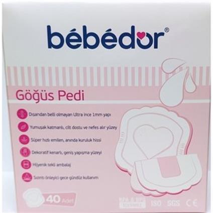 Bebedor Göğüs Pedi 40 Adet İnce Yapı Yeni