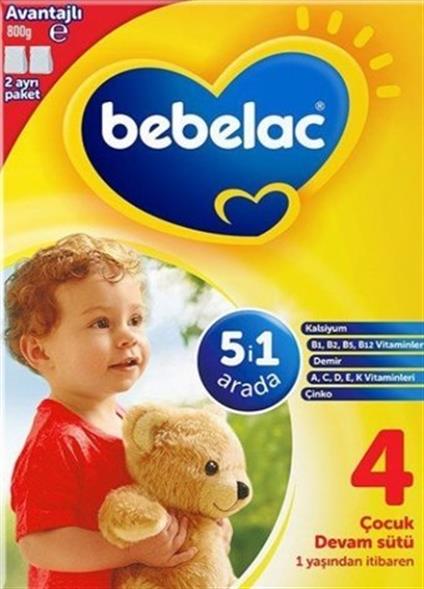 Bebelac Bebek Devam Sütü No4 800 Gr