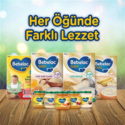 Bebelac Elma Armut Püresi Kavanoz Maması 125 Gr