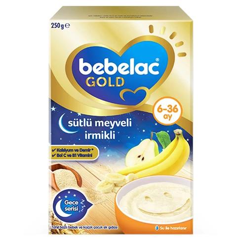 Bebelac Tahıllı İrmikli Probiyotikli Kaşık Maması 250 Gr