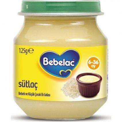 Milupa Organik Sütlaç Kavanoz Maması 125 Gr