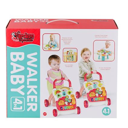 Bıb-6018 Pianolu Yürüme Arkadaşı 4IN1