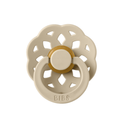 Bibs Boheme Kauçuk Emzik 0-6 Ay Vanilla