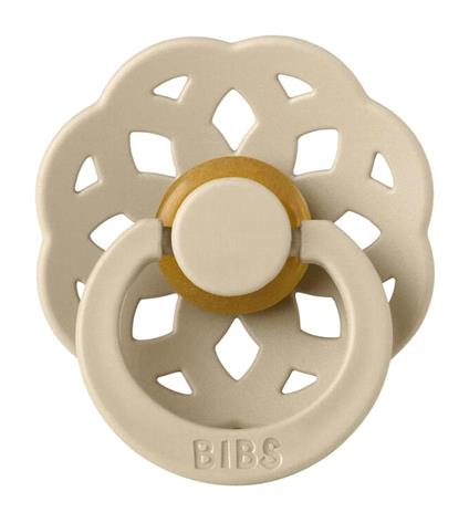Bibs Boheme Kauçuk Emzik 0-6 Ay Vanilla