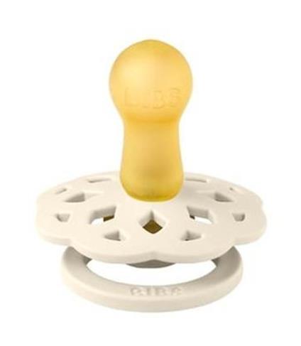 Bibs Boheme Kauçuk Emzik 6-18 Ay Ivory