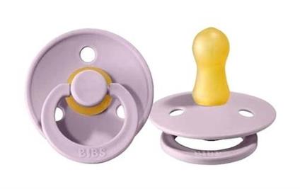 Bibs Colour Kauçuk Emzik 0-6 Ay Dusty Lilac