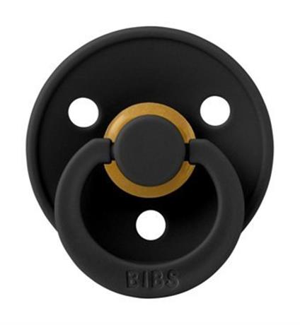 Bibs Colour Kauçuk Emzik 0-6 Ay Black