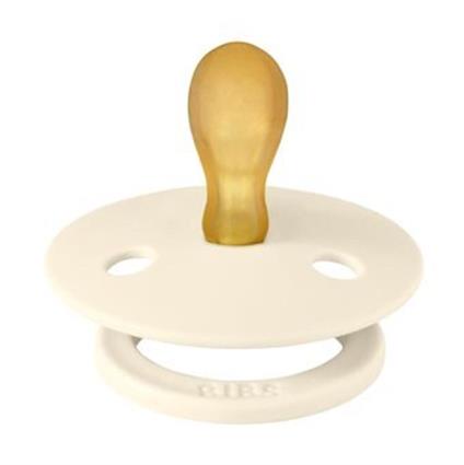 Bibs Colour Simetrik Kauçuk Emzik I Ivory I 0-6 Ay Kırmızı