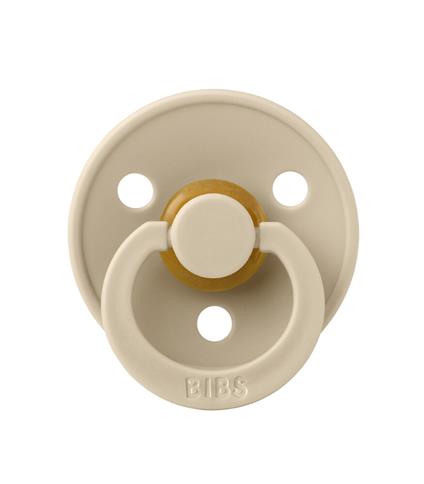 Bibs Colour Simetrik Kauçuk Emzik 6+ Ay Somon Vanilla