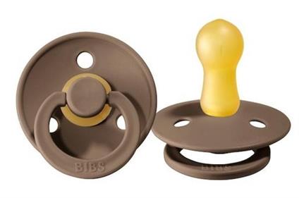 Bibs Colour Kauçuk Emzik 0-6 Ay Dark Oak