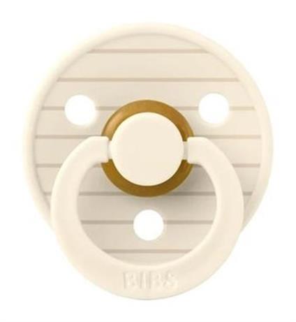 Bibs Colour Studio Kauçuk Emzik Block Ivory Vanilla No:2 6-18 Ay