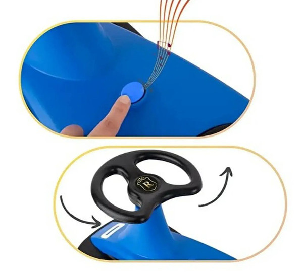 Birlik Royal Swing Car Urt042-001 Blue