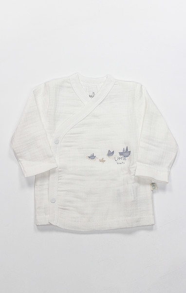 Bistyle 10Lu Hastane Çıkışı Müslin Little Boats 11121 Ekru