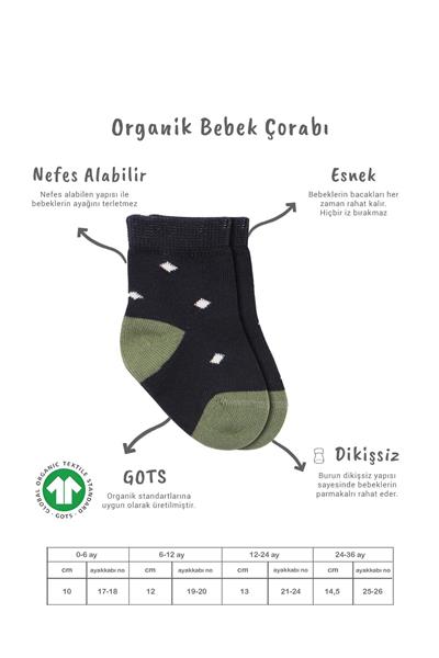 Bistyle 3'Lü Penye Erkek Soket Çorap 10111 Antrasit