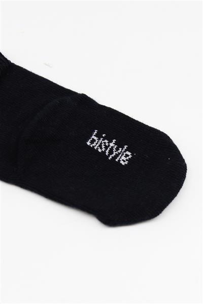 Bistyle 5'Li Penye Soket Kutulu Basic Çorap 10131 Gri