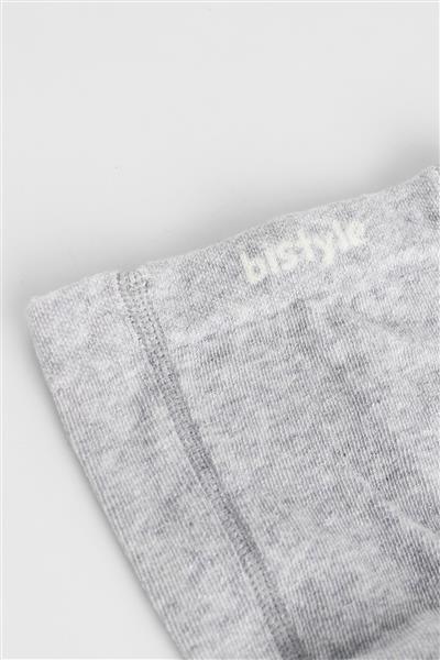 Bistyle Derby Basic Tekli Penye Külotlu Çorap BS50102B Gri