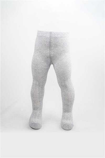 Bistyle Derby Basic Tekli Penye Külotlu Çorap BS50102B Gri
