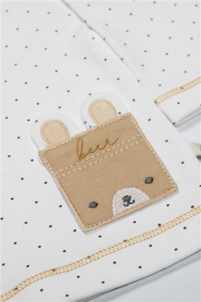 Bistyle I Am So Bear 2'Li Takım 14103 Bej-Ekru