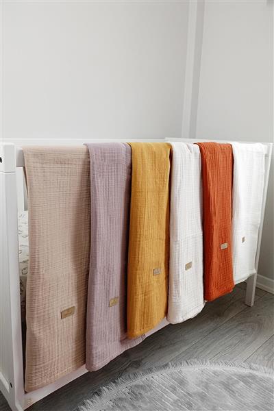 Bistyle Müslin Battaniye 120X120 Cm 70101 Taş