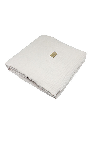 Bistyle Müslin Battaniye Diş Kaşiyicili Family Friends 70155 85X75cm Taş