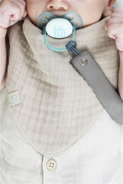 Bistyle Müslin Fular Önlük 3'Lü BS60102 Kiremit Bej Hardal