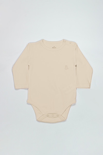 Bistyle Natural Basic Style Uzun Kol Body 17104 Bej