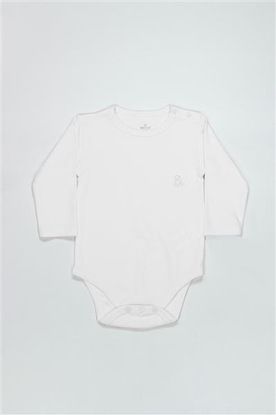 Bistyle Natural Basic Style Uzun Kol Body 17104 Beyaz