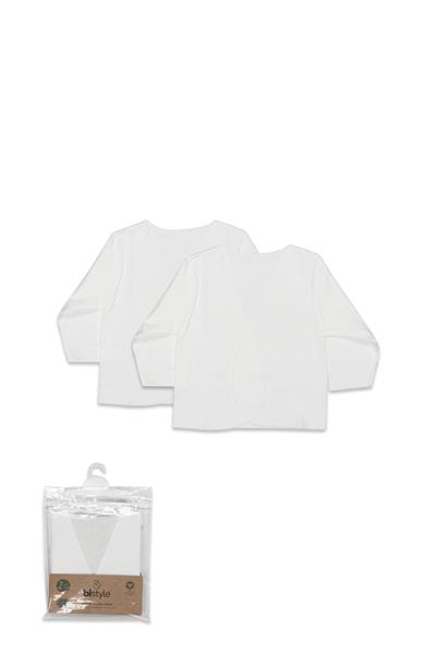 Bistyle Organik 2'Li Basic İç Zıbın 17120 Ekru