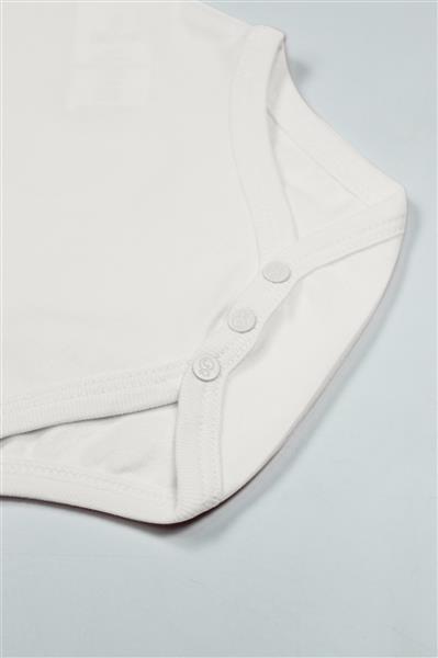 Bistyle Organik Natural Basic Style Yarım Kol Body BS17103 Ekru