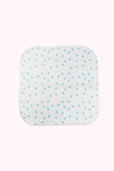 Bistyle Stars Kutulu 6Lı Penye Mendil 20X20 90104 Mavi