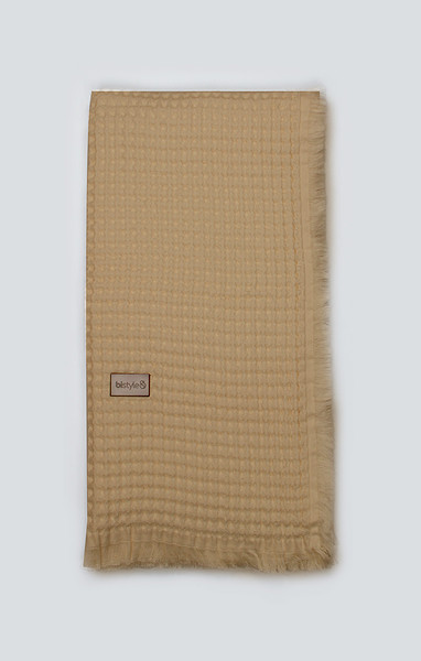 Bistyle Style Baby Pike Battaniye 110X110 70149 Bej