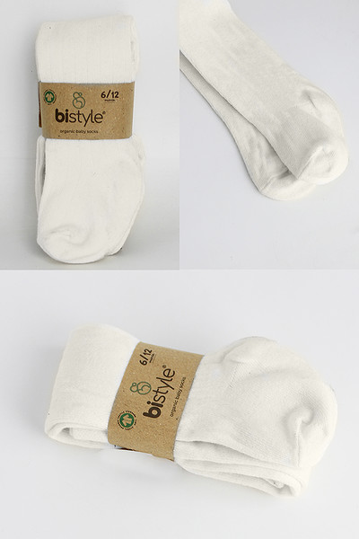 Bistyle Tekli Düz Külotlu Çorap 50104 Ekru