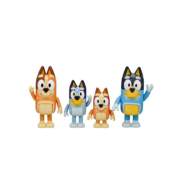 Bluey 19201 Bluey 4Lü Figür Seti Asorti