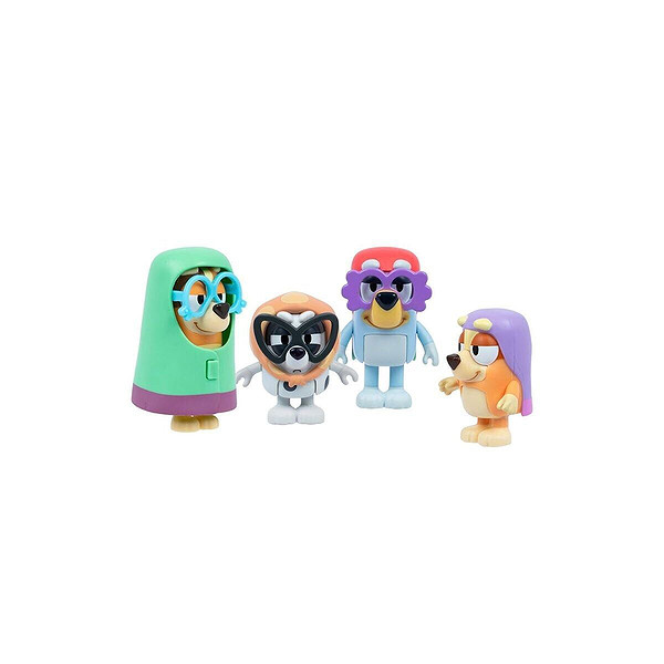 Bluey 19201 Bluey 4Lü Figür Seti Asorti