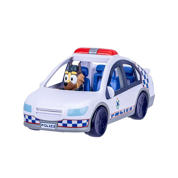 Bluey 19202 Bluey Polis Arabası Sesli Ve Işıklı 1 Figür