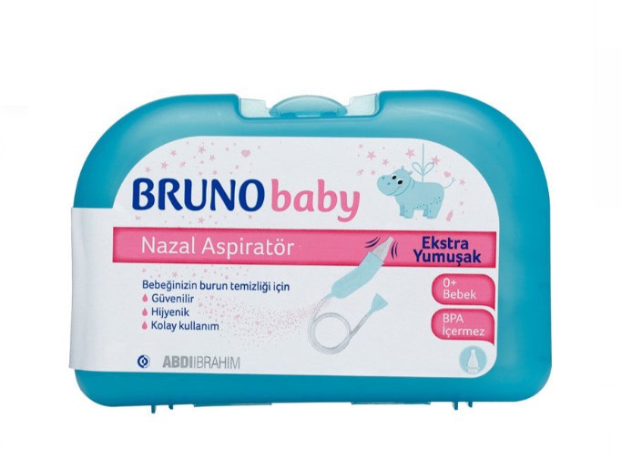 Bruno Baby Nazal Aspiratörü Ve Yedek Uç 2'Li Beyaz