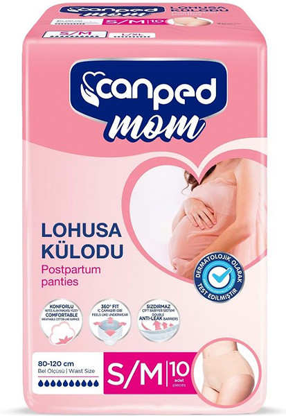 Canped Mom Lohusa Külodu M/L Beden 10 Adet