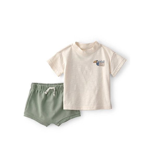 Carters Erkek Bebek Alt Üst Set 1U588510 Bej