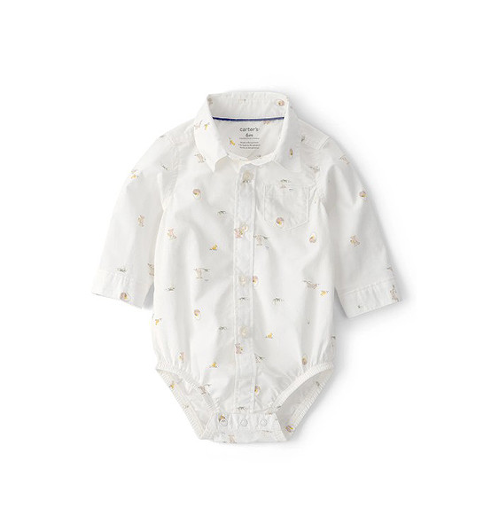 Carters Erkek Bebek Body Pantolon Set 1U634910 Bej