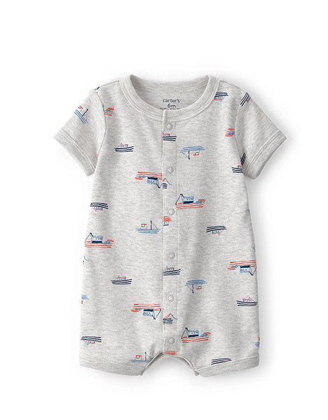 Carters Erkek Bebek Kısa Tulum 1U583010 Renkli
