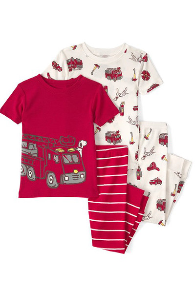Carters Erkek Bebek Pijama 4Lü Set 1U597010 Renkli