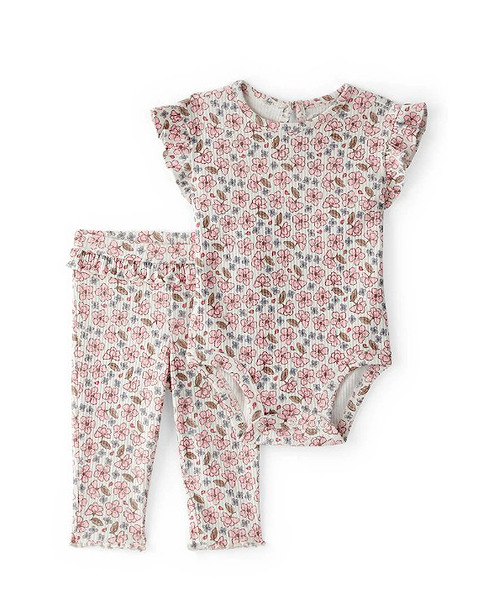 Carters Kız Bebek Body Pantolon Set 1U269810 Renkli