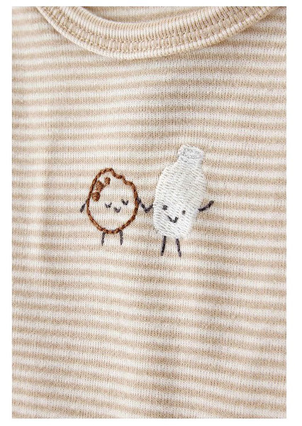 Carters  Layette Erkek Bebek Kısa Kollu 5Li Body 1T009310 Desenli