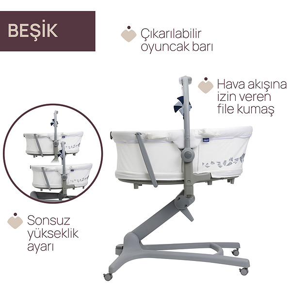 Chicco Baby Hug Pro 5İn1 Beige Latte