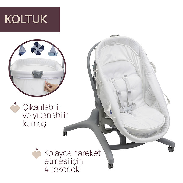 Chicco Baby Hug Pro 5İn1 Beige Latte
